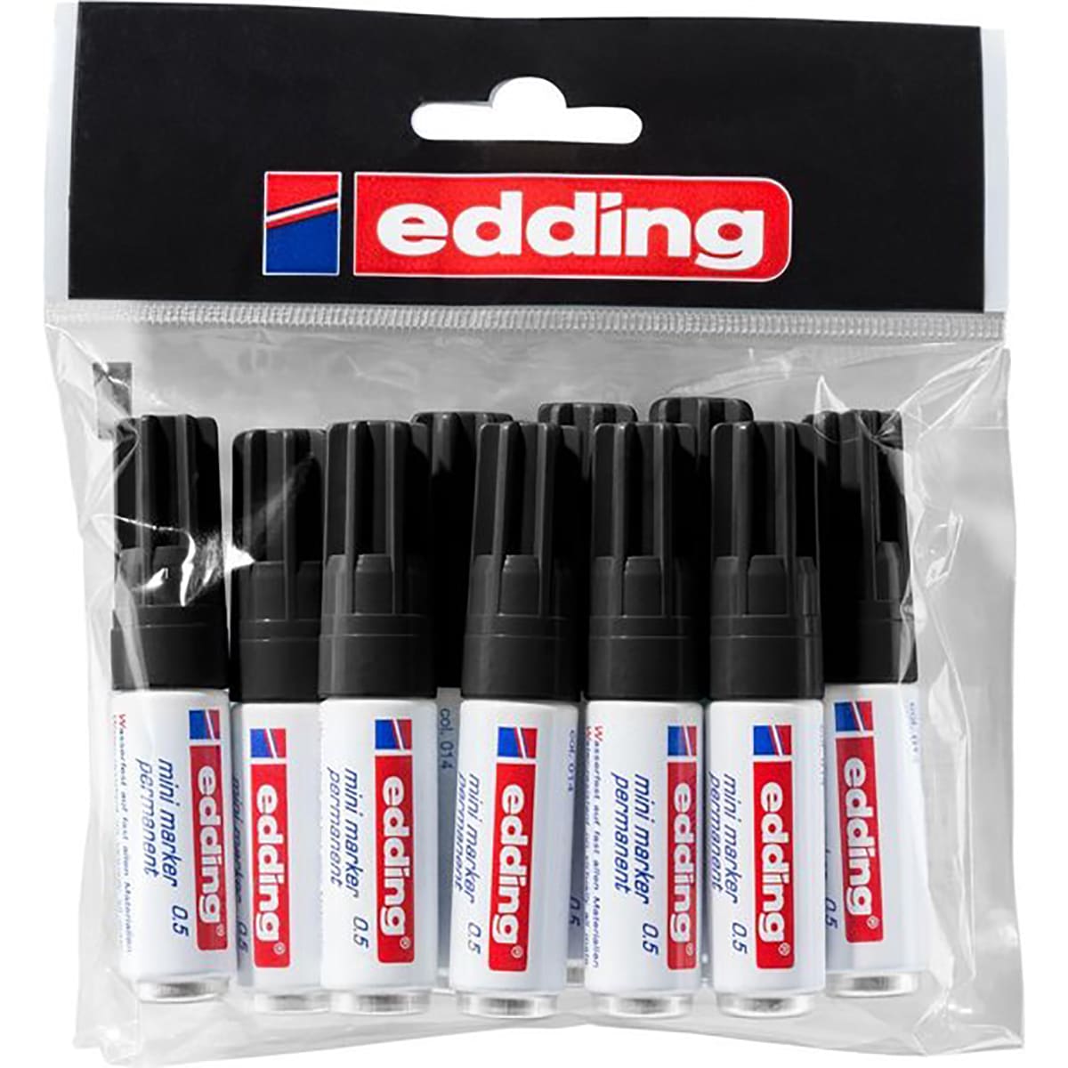 Edding 0,5 mini set di pennarelli indelebili da 10 