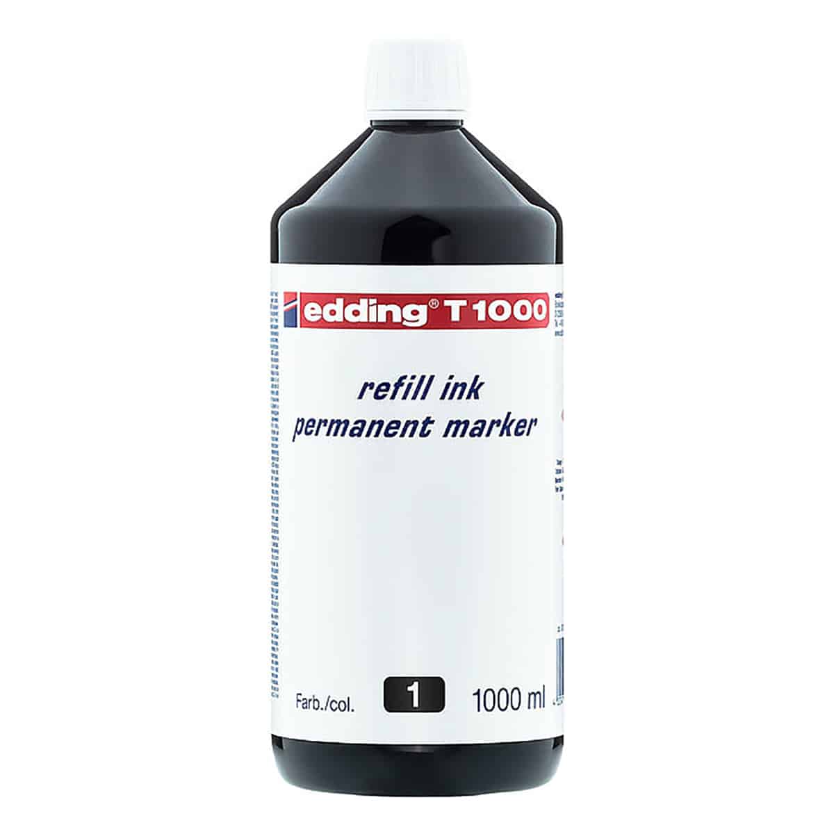 Edding inchiostro di ricarica per pennarelli indelebili - 1000ml