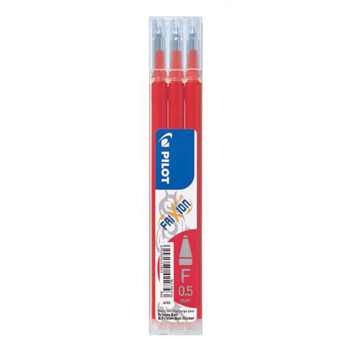 Pilot FriXion Ball - Set di 3 ricariche - Punta fine 