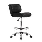 Studio Designs Black Crest sedia da disegno - Cromo/nero