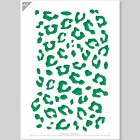 Stencil stampa leopardo - Formato A4