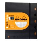 Rhodia ExaBook - A4+ rettangolo nero quadrato