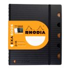 Rhodia ExaBook - A5+ a scacchi neri