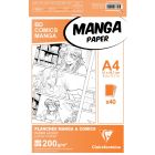 Clairefontaine A4 Carta Manga - 40 fogli - Neutra