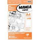 Clairefontaine A4 Carta Manga - 40 fogli - Layout 6 volte