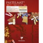 Clairefontaine Pastelmat No.1 - 24x30cm - Crema / grigio