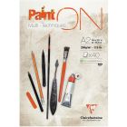 Clairefontaine Paint-ON Blocco A2 - Bianco