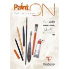 Clairefontaine Paint-ON Blocco A3 - Bianco
