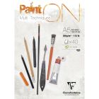 Clairefontaine Paint-ON Blocco A5 - Bianco