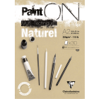 Clairefontaine Paint-ON Blocco A2 - Naturale