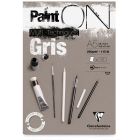 Clairefontaine Paint-ON Blocco A5 - Grigio