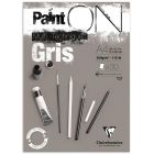 Clairefontaine Paint-ON Blocco A4 - Grigio