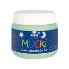 MUCKI Glow in the Dark Pittura a dita - 150 ml