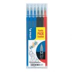 Pilot FriXion Ball - Set di 6 ricariche assortite - Punta media