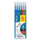 Pilot FriXion Ball - Set di 6 ricariche assortite - Punta media