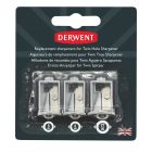 Derwent lame di ricambio per affilatrice a batteria - 3 pz