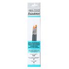 Winsor & Newton Foundation Pennelli per acquerello set di 4