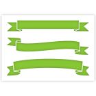 Banner Flags Template in 3 dimensioni