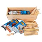 Set per modellismo in cassetta di legno 6