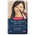 Derwent matite pastello set di 12 colori della pelle