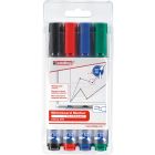 Edding 360 Marcatore per lavagna bianca set di 4 colori
