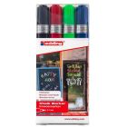 Edding 4095 Set di 4 colori di marcatori a gesso