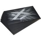 Essdee Scraperboard Foglio d'argento - 10 pezzi