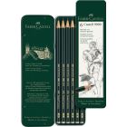 Faber-Castell 9000 matite di grafite set di 6