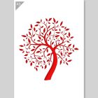QBIX Stencil albero - Formato A3