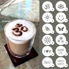 QBIX Set di modelli per caffè - 12 pezzi
