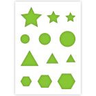 Stencil forme primarie in 3 dimensioni