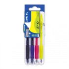 Pilot G-2 07 Set2Go Set Rolleball Neon con 4 colori