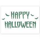 Stencil Happy Halloween in 3 dimensioni