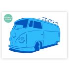 QBIX Stencil Volkswagen Van - A3 - 2 strati