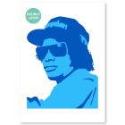 QBIX Stencil Eazy-E - Formato A3 - 2 strati