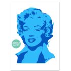 QBIX Stencil Marilyn Monroe - Formato A3 - 2 strati