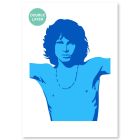 QBIX Stencil Jim Morrison - Formato A3 - 2 strati