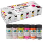 KREUL Magic Marble Effect Paint: set di 6 colori neon