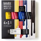 Liquitex Basics Set di colori acrilici 4x 75ml + 1x 118ml Bianco