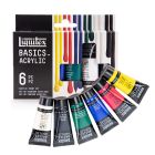 Liquitex Basics Set di colori acrilici di 6 colori primari - 22ml