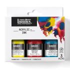 Liquitex Pro Acrylic Ink set di 3 colori primari