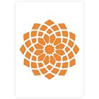 QBIX Stencil mandala - Formato A3