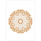 Mandala Stencil - Formato A4