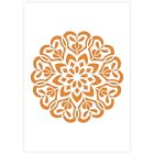 Mandala Stencil - Formato A4