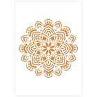 Mandala Stencil - Formato A4