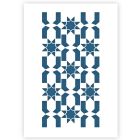 QBIX Stencil modello per piastrelle - formato A3