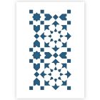 QBIX Stencil modello per piastrelle - formato A3