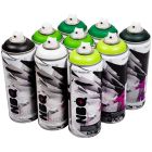 NBQ Slow Pro Spray Lawn Tones pack di 9 colori