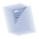 QBIX Fogli di plastica A3 Mylar 5x - Trasparente
