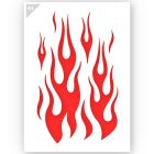 QBIX Stencil Fiamme - A4